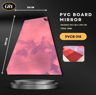 PVC BOARD MIRROR & DOVE / UK 12m x 2.9m Tebal 5mm