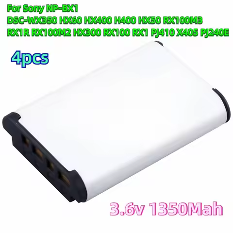For Sony DSC-WX350 HX60 HX400 H400 HX50 RX100M3 RX1R RX100M2 HX300 RX100 RX1 PJ410 X405 PJ240E for S