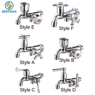 [Aternee] Bathroom Faucet, Wall Mounted Faucet Tap, G1/ Resistance Mixer Tap, for Home, Sink, Indoor