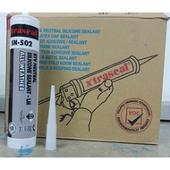 X'traseal SN-502 Matt Black 100% RTV Neutral Silicone Sealant Weather proof 300g 24bt/1ctn