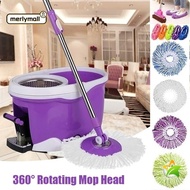 MERLYMALL Mop Head Home &amp; Living 360° Rotating Household Microfiber Brush