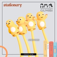 DINO CHARACTER SHAKE FLEXIBLE PEN NAILONG CUTE CHILDREN'S SCHOOL STATIONERY GUMIBI STORE