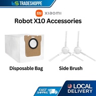 Xiaomi Robot Vacuum X10+ Accessories Side Brush | X10+/X10/X20+/X20Pro/X20Max Disposable Bag