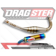 Dbs exhaust twotone yamaha 125z y125z/ y125zr/