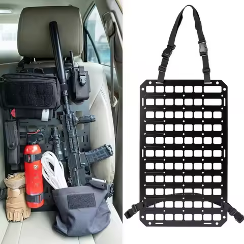 For Multi-functional seat tactical pegboard Car pegboard modification accessories car sun visor pegb