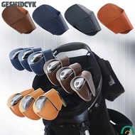 GESH1DCYK Golf Iron Head Cover Practical Leather Accessories Golf Rod Sleeve