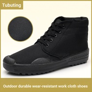 Breathable Free Shoes Work Shoes Work Shoes Men's Shoes Outdoor Anti-slip Hiking High-top Wear-resis