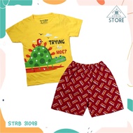 KATUN Boys' Character Motif Cotton T-Shirt Set 1-6 Years STRB 31098
