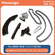Engine Timing Chain Kit Fit 2.0 2.5 3.0 L For BMW X3 X5 E83 E53 E38 Z3 E36 M50 M52 M54 M54B25 M54B30