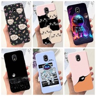 For Samsung Galaxy J7 Pro 2017 Casing Cute Astronaut Cat Head Soft Silicone Phone Case For Samsung J7 2017 J730 SM-J730F Cover