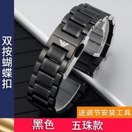 สายนาฬิกาออริจินอล Armani สายเหล็กแข็งสายนาฬิกา ar0143/ar0678/ar1737/AR2447