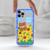SGR - CASING SOFTCASE BENING BEAR AND TIGER PREMIUM PRO CAMERA COMPATIBLE FOR OPPO A60 A38 A18 A17 A