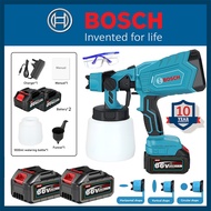 [Local]Bosch Cordless Paint Sprayer Mesin Pengecat Adjustable Shape Paint Spray Gun Penyembur Cat El