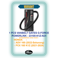 Vanbelt V Belt Gates G-Force Racing Forza ADV 250 350 2020 up K1B Powerlink