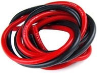 20 AWG Silicone Wire - Fine Strand and Flexible - 20 Gauge Silicone Wire - 6 ft. Black, 6 ft. Red