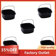 5X Air Fryer Electric Fryer Accessory Non-Stick Baking Dish Roasting Tin Tray for Philips Hd9232 Hd9233 Hd9220 Hd9627 Factory Outlet