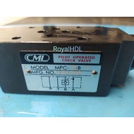 Hydraulic pilot operated check valve cml camel mpc-02-b-1-c hydraulic