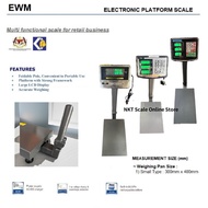 150KG TIMBANG PLATFORM SCALE (HEAVY DUTY) / Timbang Kotak / Timbang Ofis / Timbang Courrier Service