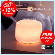 [Christmas Gifts] ⭐ Ultrasonic Diffuser Humidifier 400ML.Free Essential Oil 7 Led Light Colors R3EQ