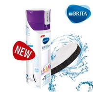 新款二代 德國 BRITA Fill&amp;Go 0.6L 隨身濾水瓶 濾水壺 內贈專用提帶紫色現貨629元