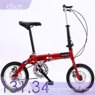Inch 14 Folding Bicycle Super Lightweight Carrying Adult Bicycle Folding Bicycle Urban Leisure Cycli