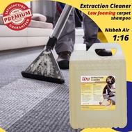 5L Extraction Cleaner / Buih Rendah Low Form / Sabun Shampoo Karpet / Sofa Kusyen Extraction Cleaner