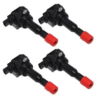 ✦4pcs Ignition Coil For Honda Jazz CITY 1.3L 2002-2008 Fit Airwave 1.5L 2004 2005 2006 CR-V CRV ♠✦