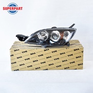 ไฟหน้า MAZDA3 ปี 04-09 5D TYC เสื้อ(L) (20-B130-A5-2B) (ราคาต่อ 1 ชิ้น)