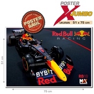 XJumbo F1 2022 Poster: RED BULL RACING - RB18 MAX VERSTAPPEN XJFJP290-22 - size 51 x 75 cm
