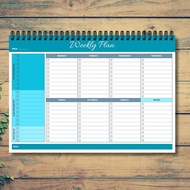 Weely Planner | Weekly Journal | Weekly To Do List | A4 Notebook