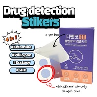 [Initial product] Drug test, test kit, Drug detection sticker, BlueTap, 1box 2ea, Self-defense, made