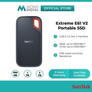 SanDisk Extreme Portable SSD (E61/E81/ E30) External SSD with USB-C 3.2 Interface