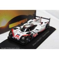 Porsche 1: 43 Spark 919 Hybrid 2 LeMans 2017 Champion