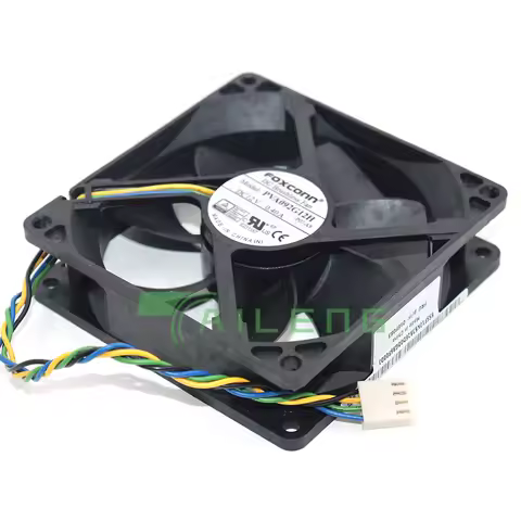 new For 9cm 9225 92x92x25mm DC 12V 0.4A 4 pin PWM fan air volume PVA092G12H for Dell For HP cooling 