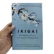 Ikigai-ปรัชญาลับของญี่ปุ่นเพื่อสุขภาพที่ดีโดย Hector Garcia หนังสือสร้างแรงบันดาลใจเป็นภาษาอังกฤษสํา