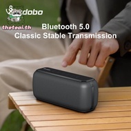 THETEAI Bluetooth Subwoofer, Deep Bass 60W Bluetooth Speaker, Portable Waterproof XDOBO X8 6600mAh W