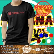 Cimb Bank Logo T-shirt Company Clothes