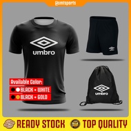 [3 in 1 COMBO] Umbro Jersey + Shorts + Bag