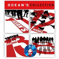 E-BLURAY OCEAN'S COLLECTION 8/11/12/13 ‧ Crime/Comedy BRAD PITT George Clooney