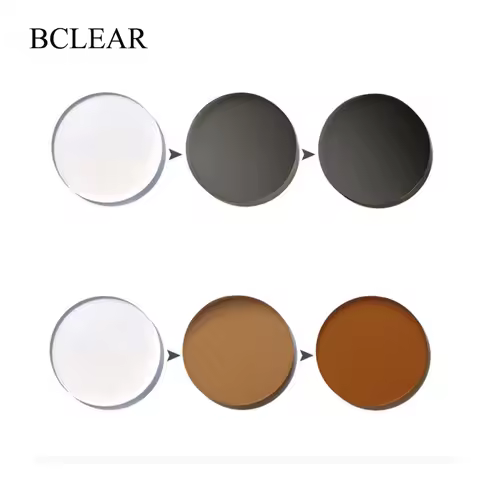 Hot Summer Customized Photochromic Resin Optical Lenses Presbyopia Astigmatism Sunglass Single Visio