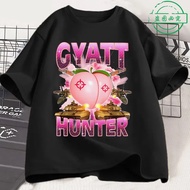 Gyatt Hunter Funny Meme T-Shirt For Men And Women Vintage Fashion Short Sleeve Cotton 1 Casual Overs