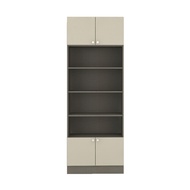 SB Design Square KONCEPT FURNITURE ตู้เก็บของ ขนาด 80 ซม. รุ่น Contini Plus สีครีม Mid Gloss (80x45x