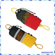 [AmlesoaeMY] Strike Bag, Launch Bag for Water with Rope Equipment, 15m Throw Line, Rope Launch Bag f