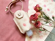 碎花搓手液皮套 好好縫 皮革材料包 意大利 DIY 防疫消毒 吊飾