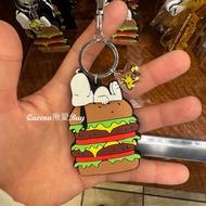 Queena Love BUY Japan Universal Shopping Snoopy Burger Shape Charm/Accessories Key Storage Backpack 