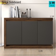 Synergy House Dolce 3 Door Storage Sideboard Cabinet (3.9ft)