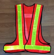 safety vest Reflective Vest เสื้อจราจร เสื้อกั๊กจราจร เสื้อกั๊กสะท้อนแสง เสื้อกั๊กสะท้อนแสงความปลอดภัยเสื้อกั๊กสะท้อนแสงเห็นได้ชัด Traffic Construction ชุดปั่นจักรยาน