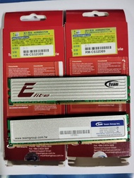 TEAM DDR3 Elite 1333Mhz 2GBx2 4GB CL9 港行漢科永久保養