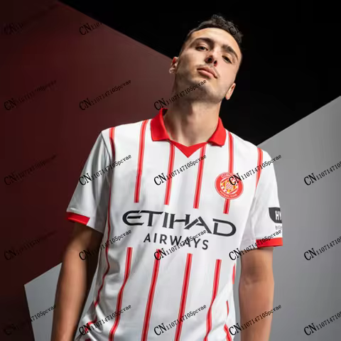 Spain Style Girona FC B Home 2026-27 New Arrivals Football Kit Special Edition 3D Printed T-Shirt Ad