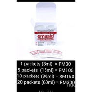 g3IB EmuaidMAX Emuaid Ointment - (1packet x 3ml) Antifungal, Sunburn, Itchy Skin, Razor Bumps Eczema Cream Maximum Stren